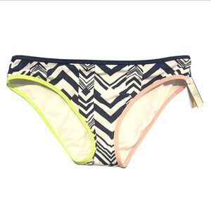 Victoria's Secret Navy and White Bikini Bottom